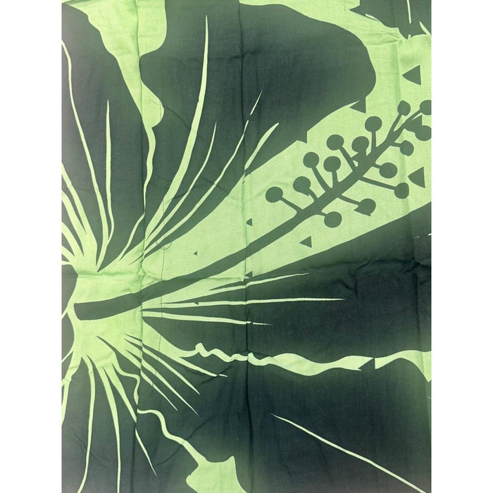 Hibiscus Triangle Tunic - Jade Green/Black Casual Movements Inc.