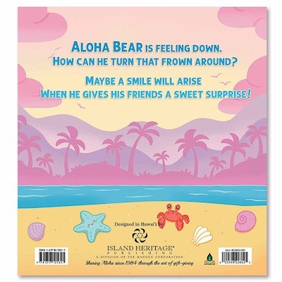 How Aloha Bear Found His Smile, Children's Book Madden