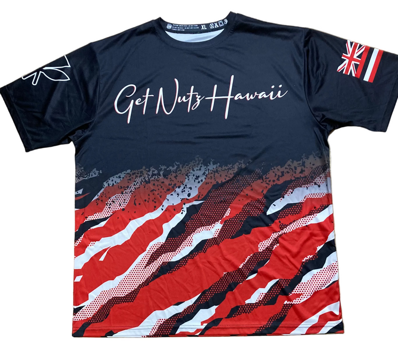 Get Nutz Tiger Camo Fade Sublimated Jersey Get Nutz Hawaii