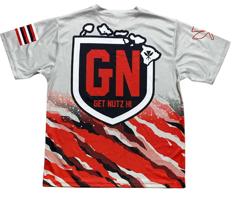 Get Nutz Tiger Camo Fade Sublimated Jersey Get Nutz Hawaii