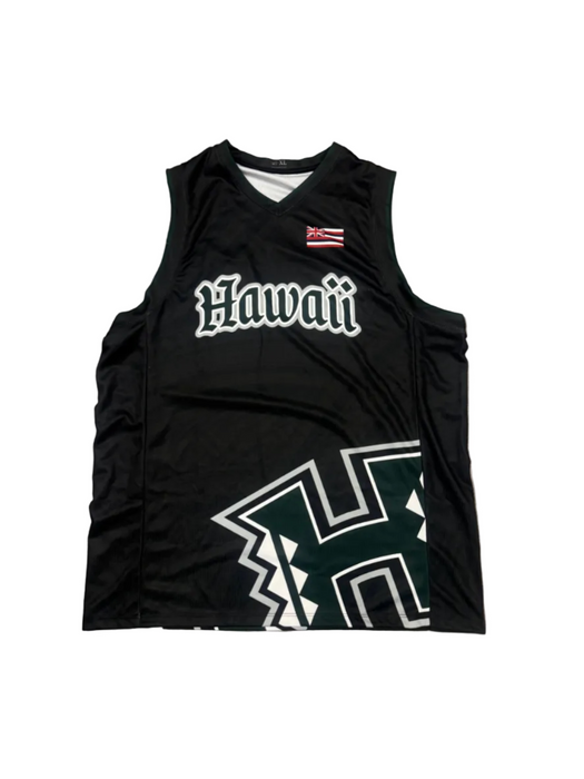 UH Tank - Black/Green Leilanis Attic