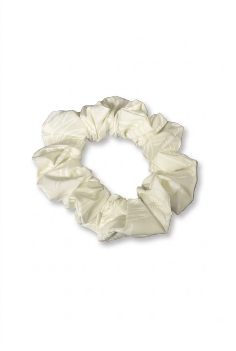 Tribal Scrunchie, White Leilanis Attic