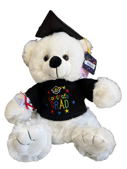 Graduation Teddy Bear, 12" Tall Leilanis Attic