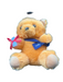 Graduation Teddy Bear w/ Sash, 10" Tall Leilanis Attic