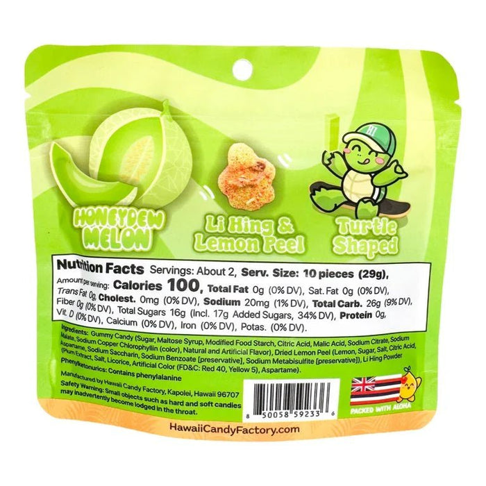 Noms HoneyDew Melon Da Pouch Hawaii Candy Factory