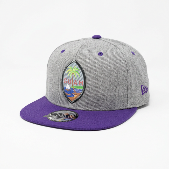Guam Seal Holographic Snapback Leilanis Attic