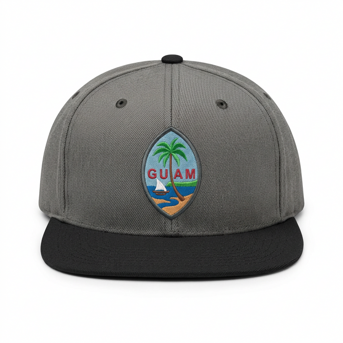 Guam Seal Holographic Snapback Leilanis Attic