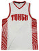 Tonga Sublimation Tank - White/Red Leilanis Attic