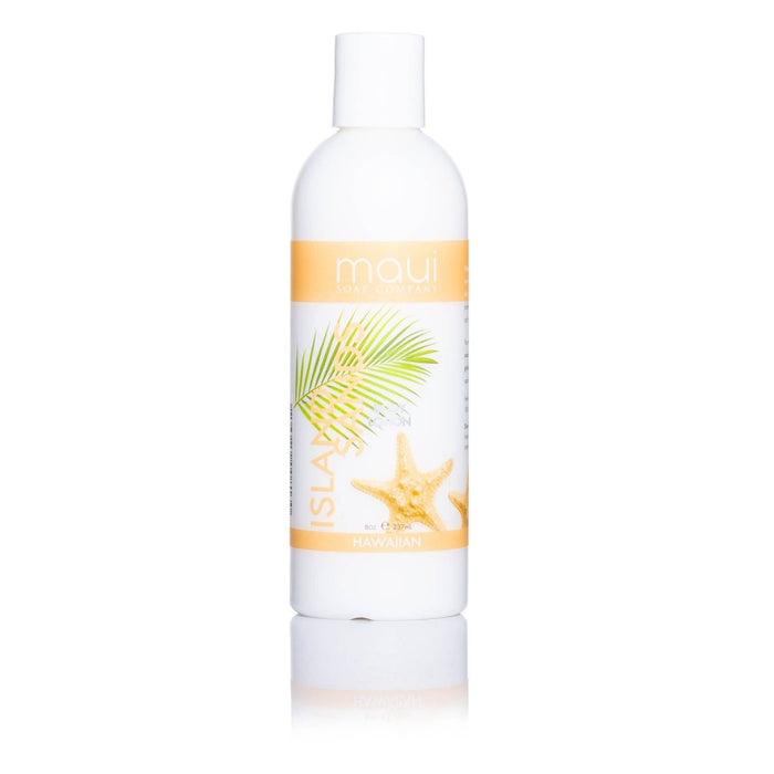 Island Sands Body Lotion w/ Avocado Oil, Cuc. & Vit. E, 8 oz Maui Soap Co.
