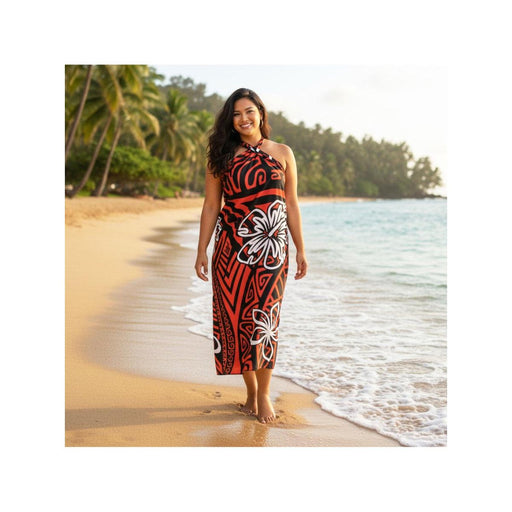 Island Tribal Tatoo Sarong, Pareo DK Hawaiian Collection