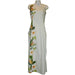 KY’s Womens Long Tank Dress, Hibiscus Shining Panel Ky's International