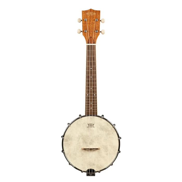 Kala Natural Mahogany Banjo Concert Ukulele - Ukulele