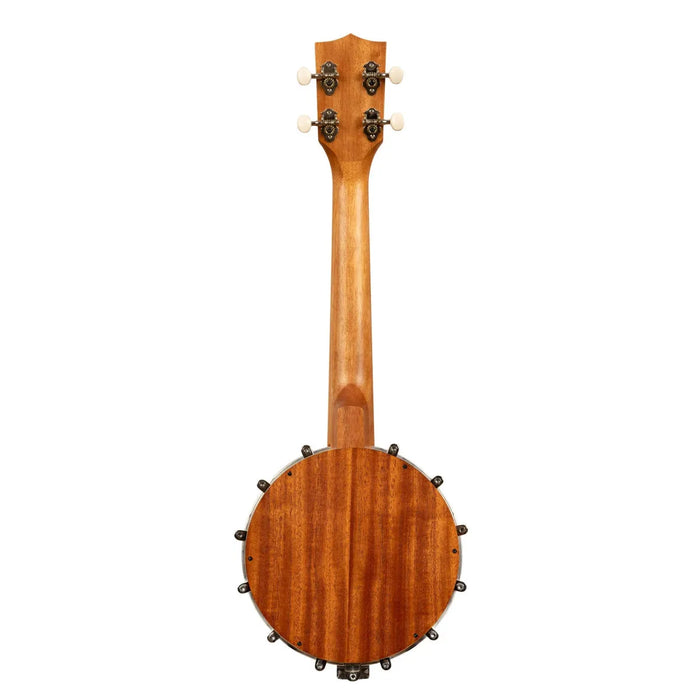 Kala Natural Mahogany Banjo Concert Ukulele - Ukulele