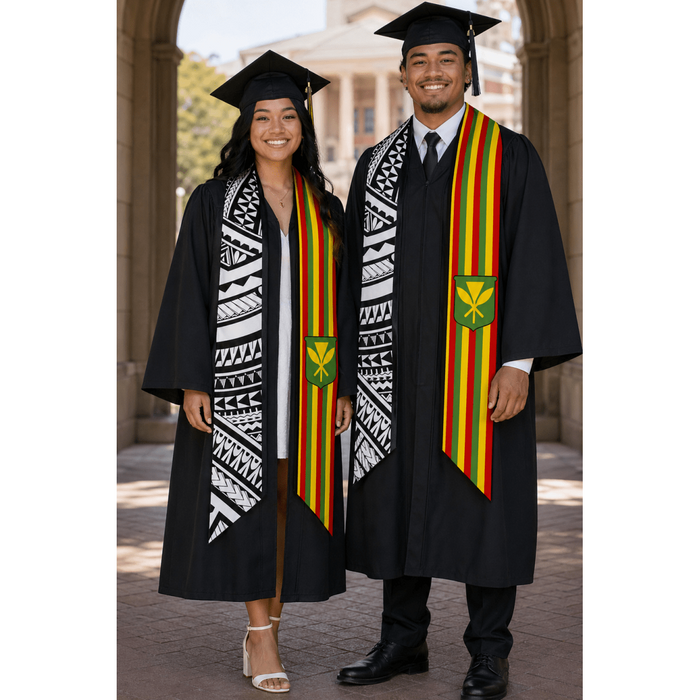 Kanaka Maoli Graduation Stole Leilanis Attic