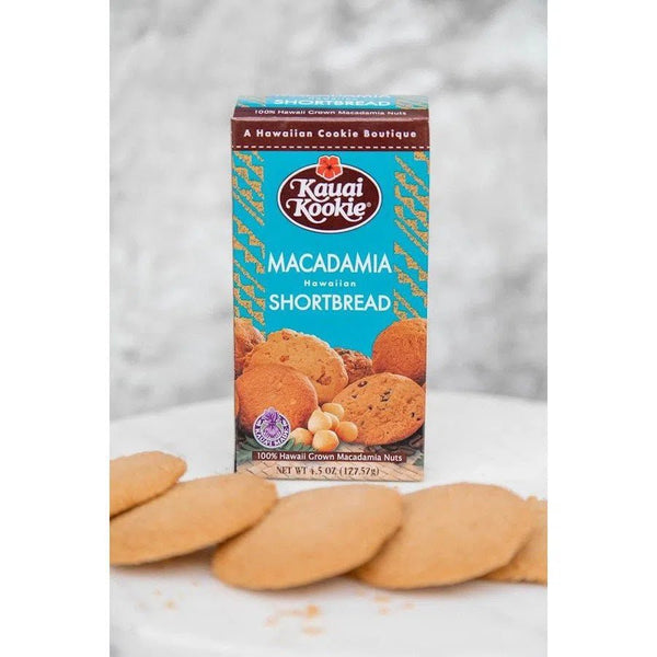 Kauai Kookie Macadamia Nut Shortbread Hawaiian Home Style Cookies - Food - Leilanis Attic