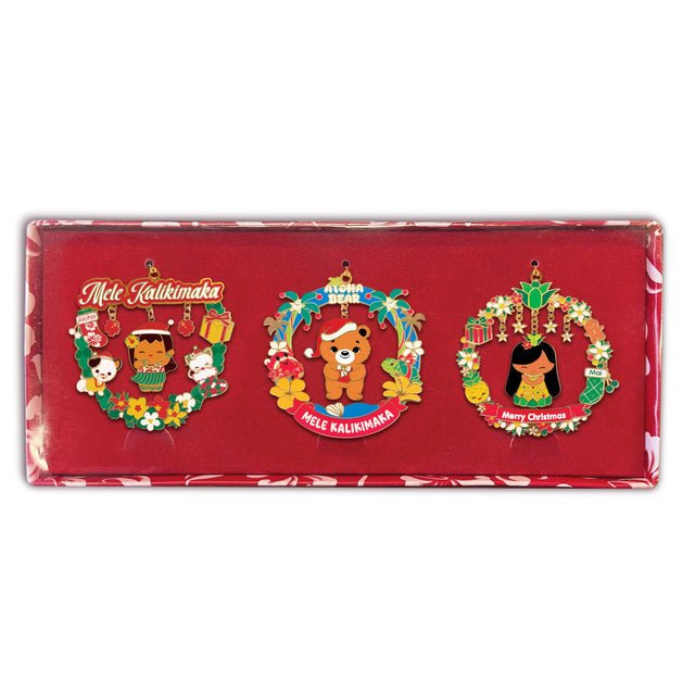Keiki Christmas, Die Cut Ornament 3-pk Madden