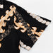 Lady's Aloha Shirt, BLACK PUAKENIKENI/PIKAKE Paradise Isle Creations