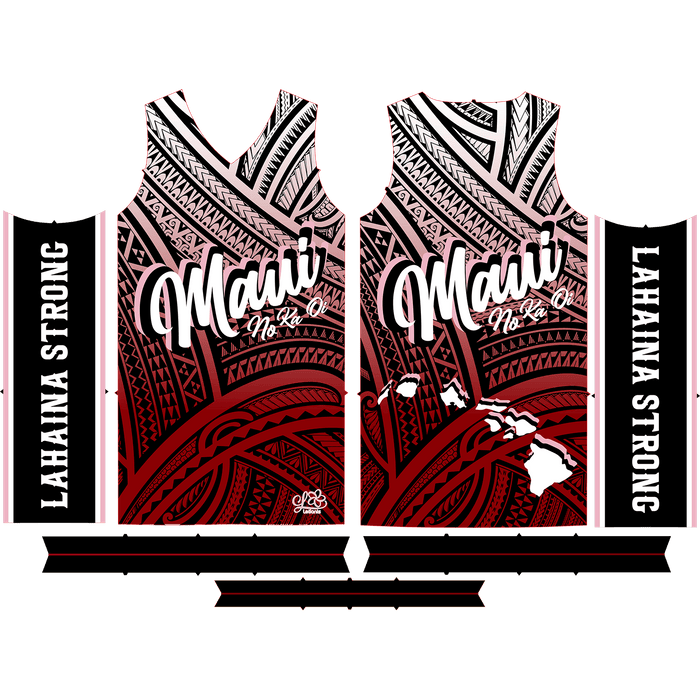 Lahaina Strong Donation Jersey Tank Tops - Tank - Mens