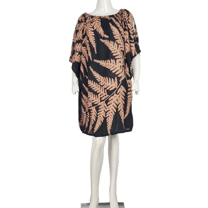 Lanikai Dress, Palapalai Black/Hazel Casual Movements Inc.