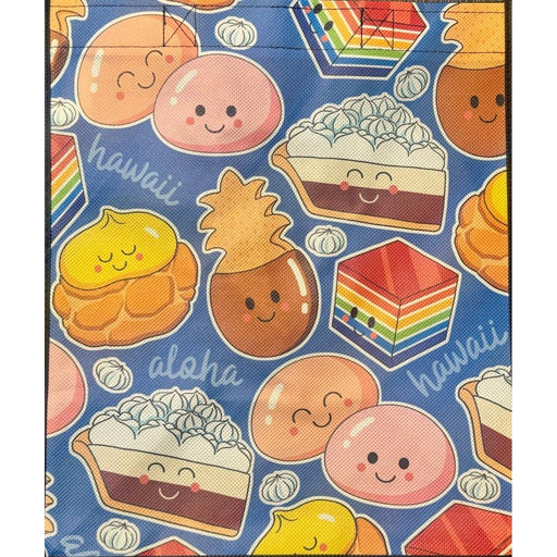 Large Eco (Non-Insulated) Bag, Sweet Treats Tropical Paper Garden LLC