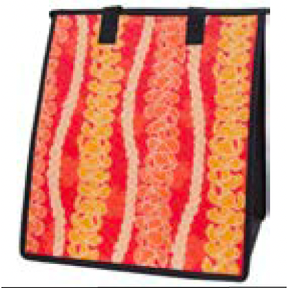 Large Insulated Cooler Bag, Leigacy Rose Tropical Paper Garden LLC