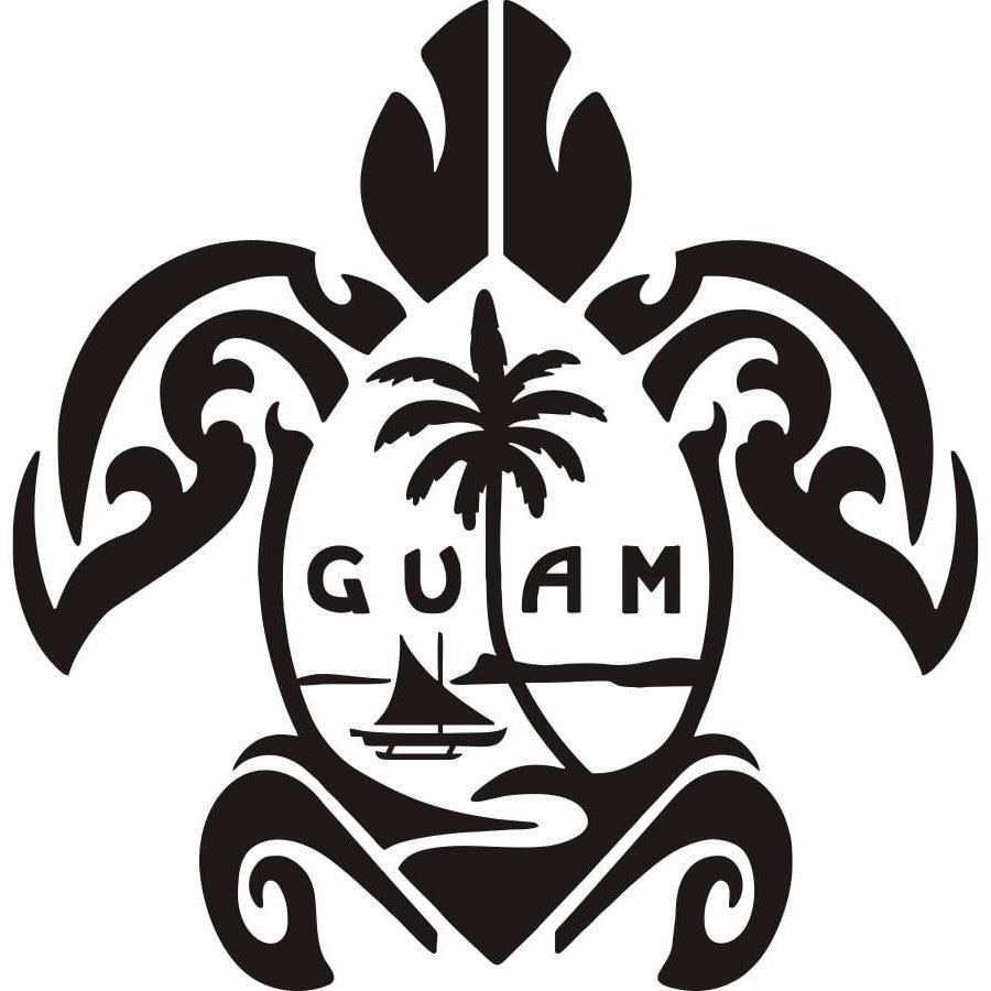 Laser Engraved Guam Turtle Flask exclusive at Leilanis Attic