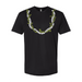 Ti Leaf Lei T-Shirt - Black Tishify