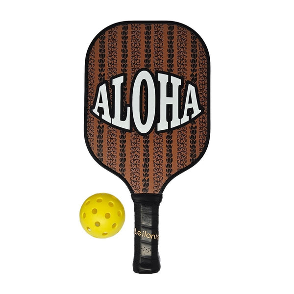 Hawaiian Hawaiian Lei Pickleball Paddle Set | Leilani's Attic Exclusive