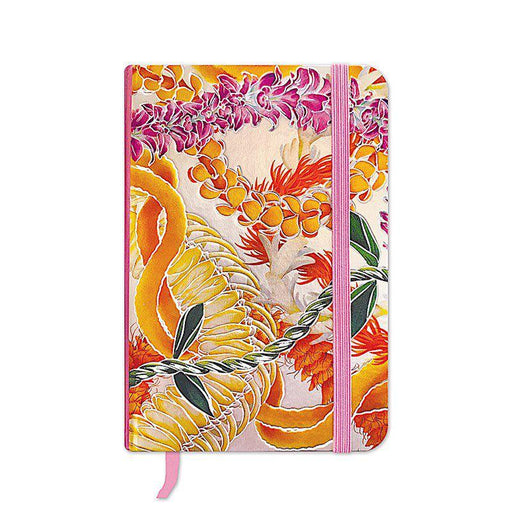 “Leis Of Aloha” Foil Notebook with Elastic Band - Stationery