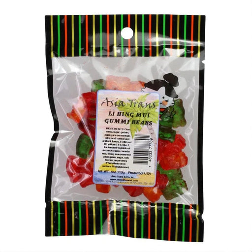 Li Hing Mui Gummi Bears - Food - Leilanis Attic