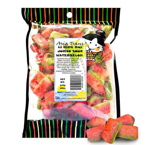 Li Hing Mui Jumbo Sour Watermelon - Food - Leilanis Attic
