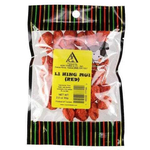 Li Hing Mui Red 2.5oz - Food - Leilanis Attic