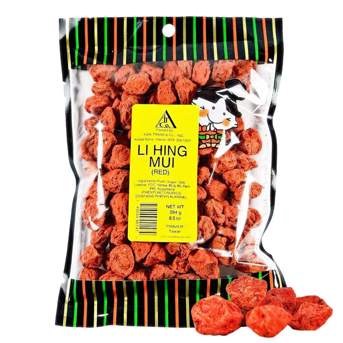 Li Hing Mui Red 8.5 oz - Food - Leilanis Attic