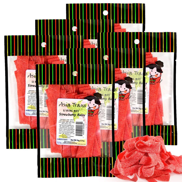Li Hing Mui Strawberry Belt Pack - Candy