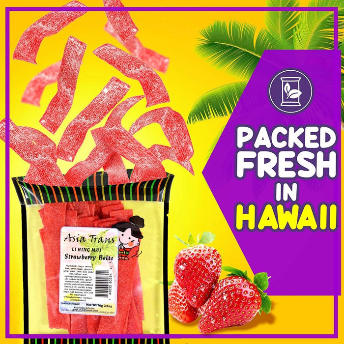 Li Hing Mui Strawberry Belt Pack - Candy