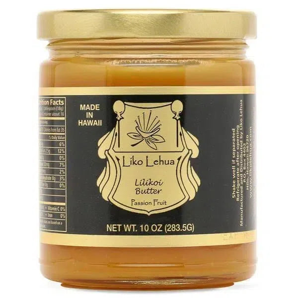 Liko Lehua Lilikoi Butter Fruit Spread – 4-Pack 10oz Jars, Hawaii's #1 Top Seller