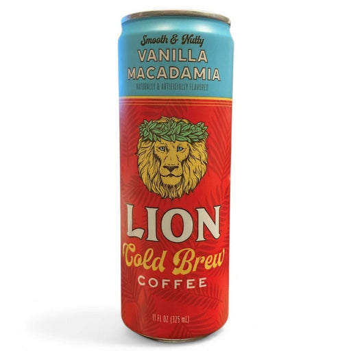 Lion Iced Coffee - Vanilla Mac, 11oz Hawaii Coffee Company