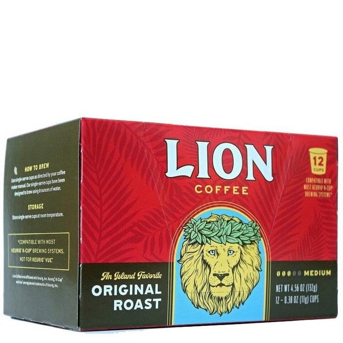 Lion Original Roast Single Serve Coffee Pods - Food