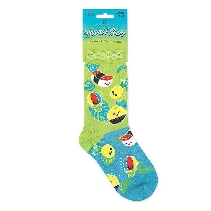 Local Grindz Keiki Hawai'i Socks Madden