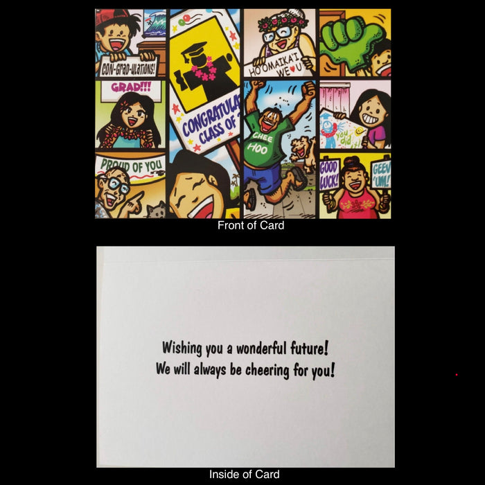 Local Kine Cards 5x7 GRADUATION Maile Way