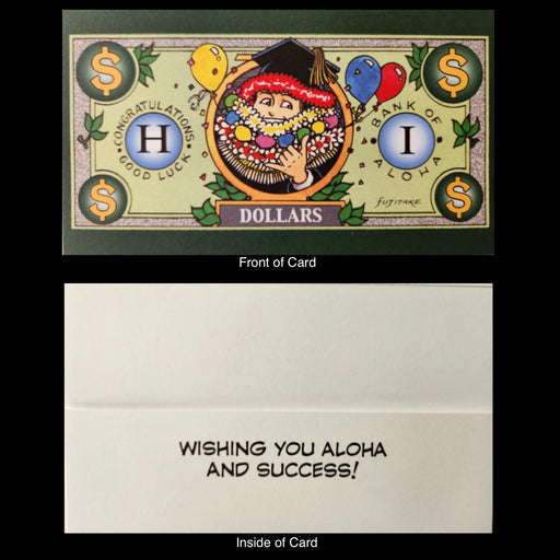 Local Kine Money Cards GRADUATION Maile Way