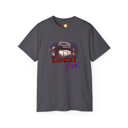 Local Stops Rainbow Drive In Unisex T-Shirt - T-Shirt - Mens