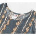 Long Lady's Rayon Cap Sleeve Dress, "GRAY PUAKENIKENI/PIKAKE LEI" Paradise Isle Creations