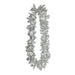 Long Silk Lei Solid Silver - Lei - Silk - Leilanis Attic