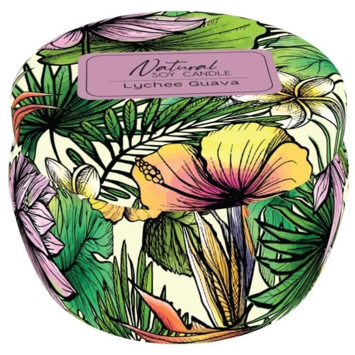 Lychee Guava Candle Bamboo Island Candle Co.