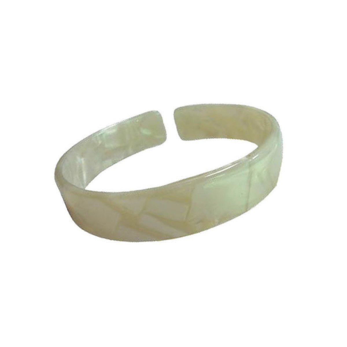 M.O.P. Faux Turtle Shell Cuffed Bangle, 1.5CM — Leilanis Attic