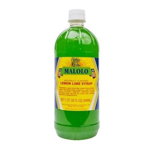 Malolo Lemon Lime Syrup (32oz) Aloha Shoyu Company, LTD