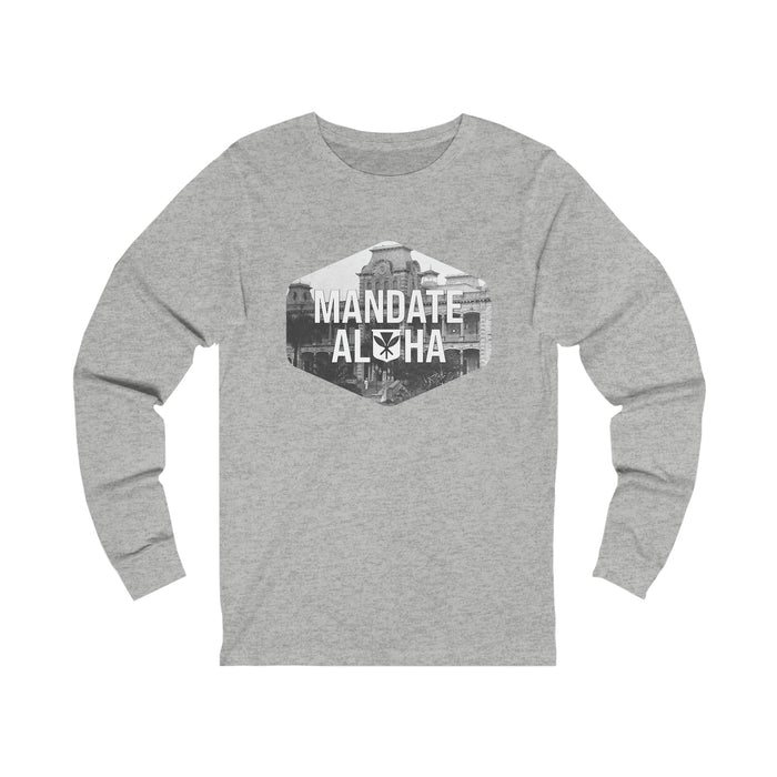 Mandate Aloha Palace Long Sleeve Unisex - Long - sleeve - Leilanis Attic