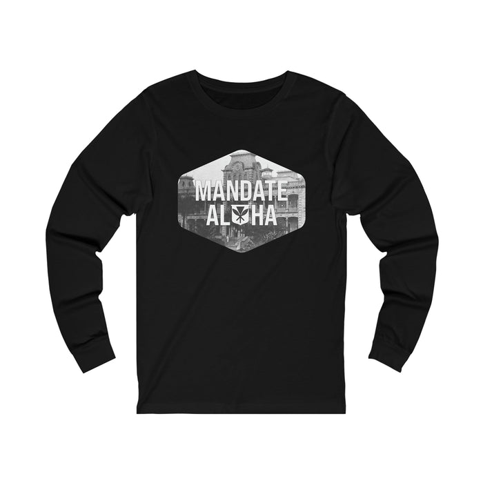 Mandate Aloha Palace Long Sleeve Unisex - Long - sleeve - Leilanis Attic