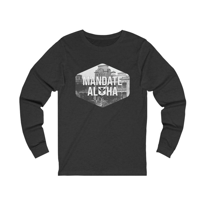 Mandate Aloha Palace Long Sleeve Unisex - Long - sleeve - Leilanis Attic